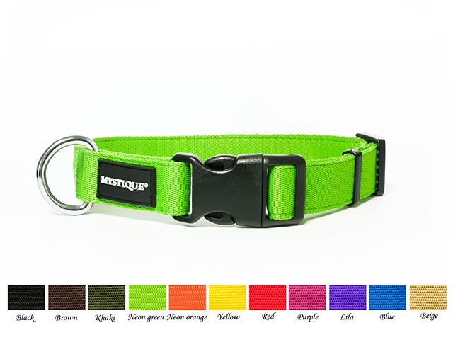 Mystique® Hundehalsband aus Nylon - 25mm-30mm