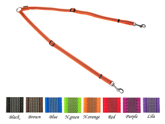 Mystique gummierte Koppel verstellbar 50-90cm
