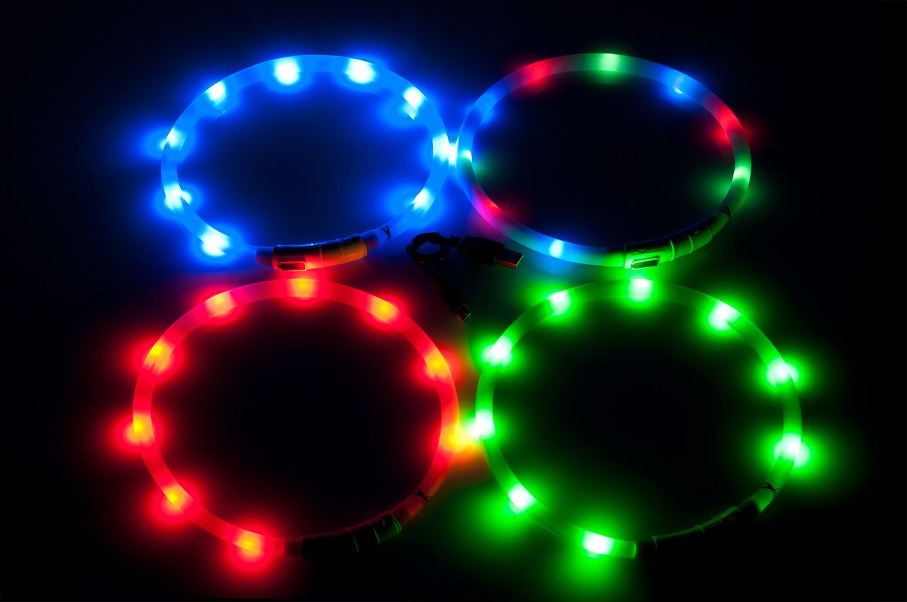 Visio-Light-LED-4 Visio Light LED Hundeleuchthalsband - wiederaufladbar - 20 bis 70cm